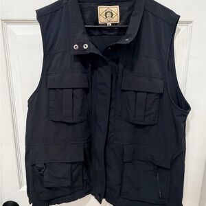 Scully Black Mesh Vest